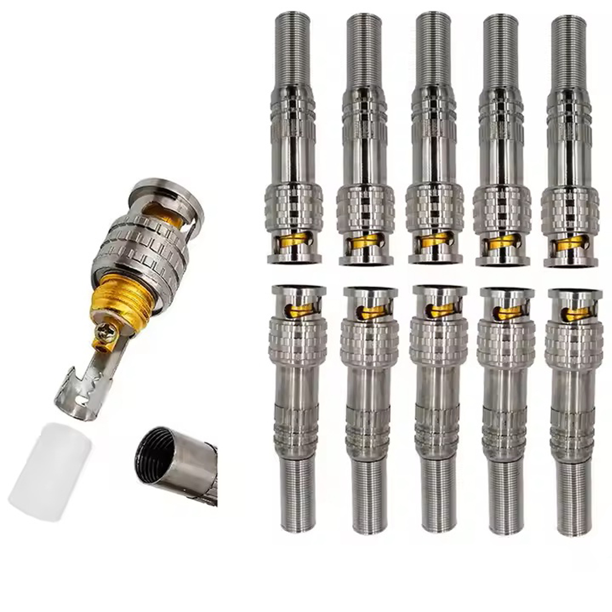 کونکتور بی ان سی کمره های امنیتی (BNC Connector)