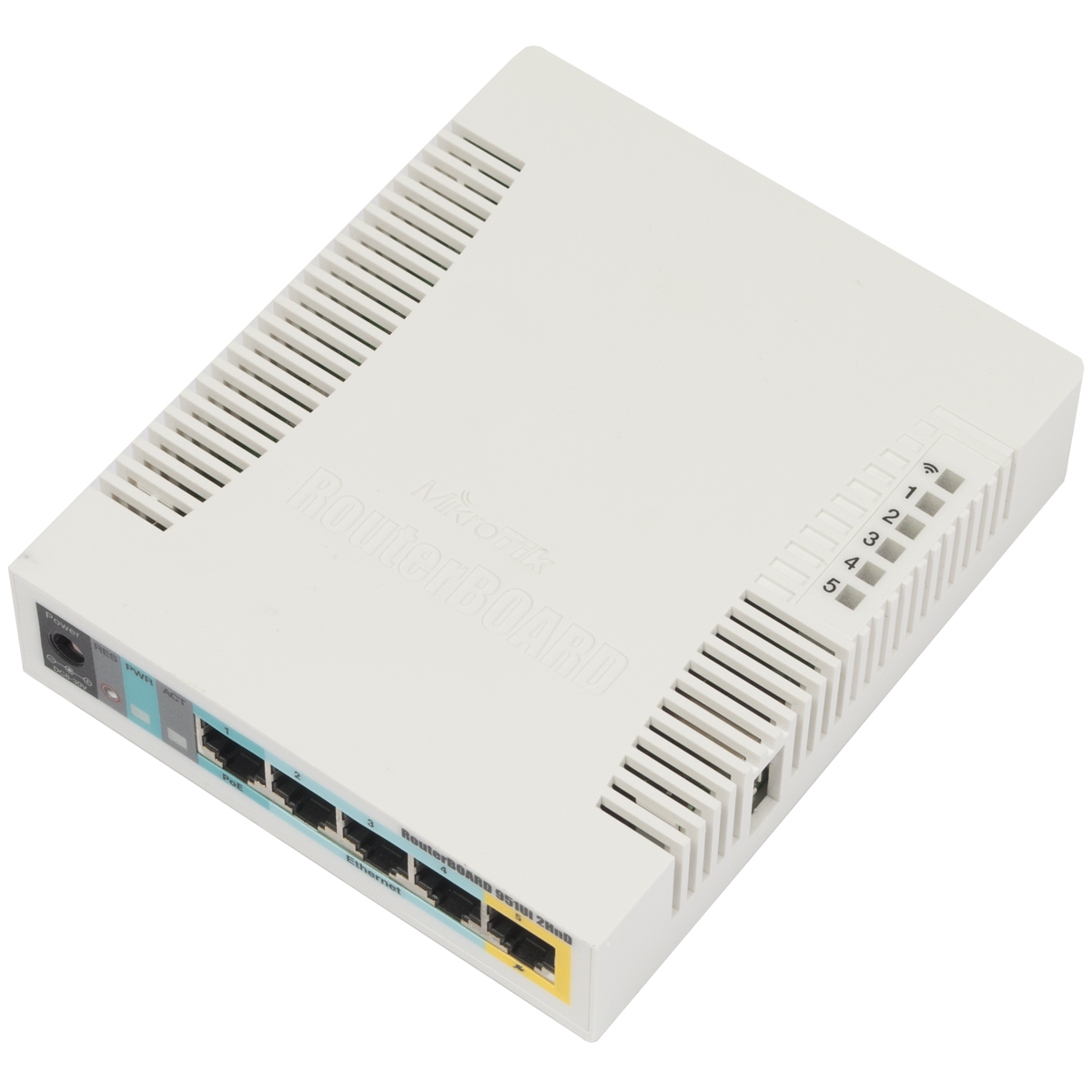 مایکروتیک روتر وایرلس Mikrotik RB951 Ui-2HnD 5-Port Gigabit Wireless AP