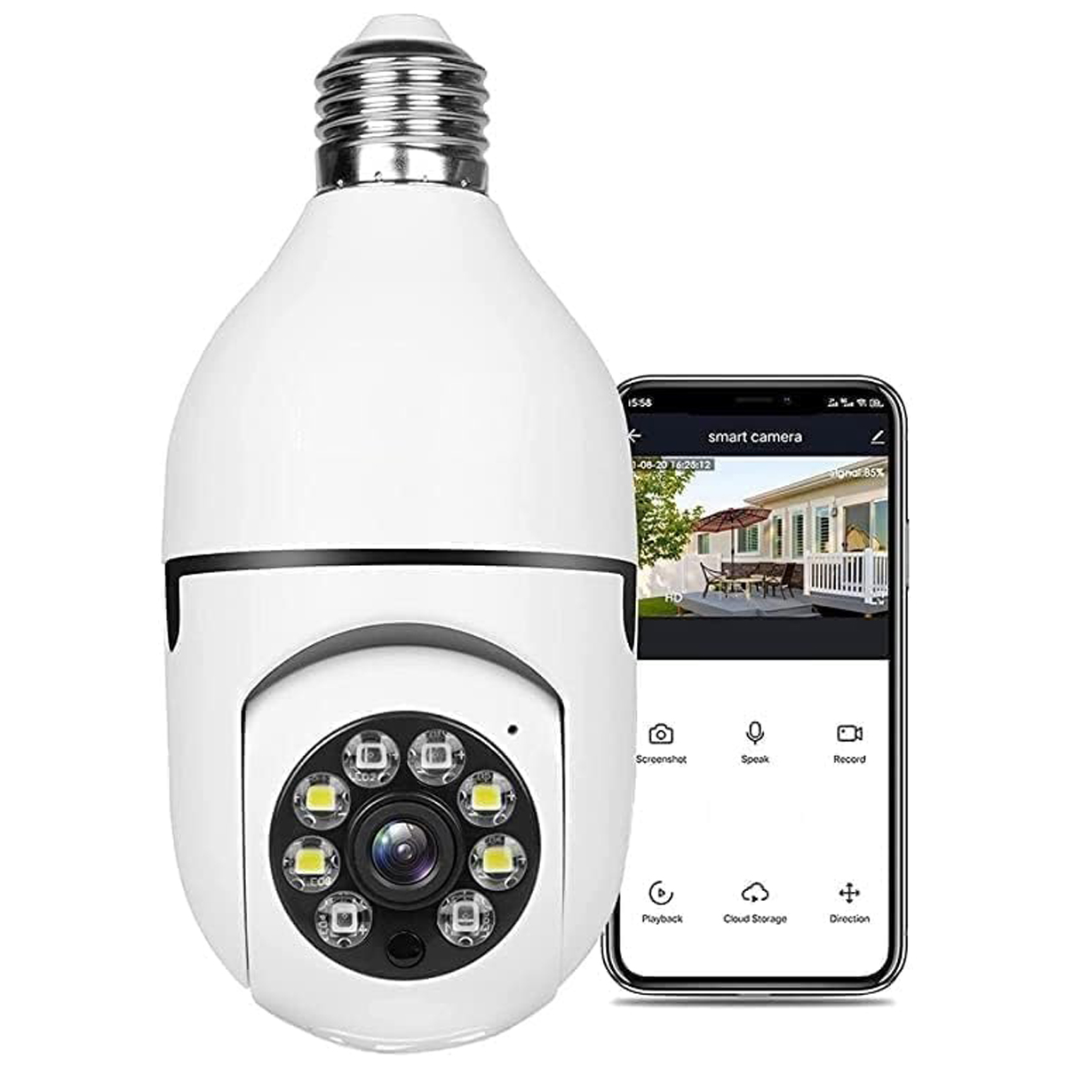 کمره امنیتی وای‌فای ۳۶۰ درجه